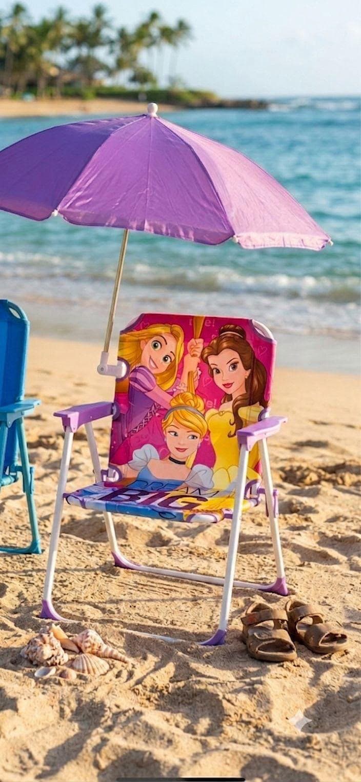 Chaise de plage enfant Princesses